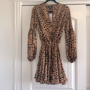 Leopard Print dress - L